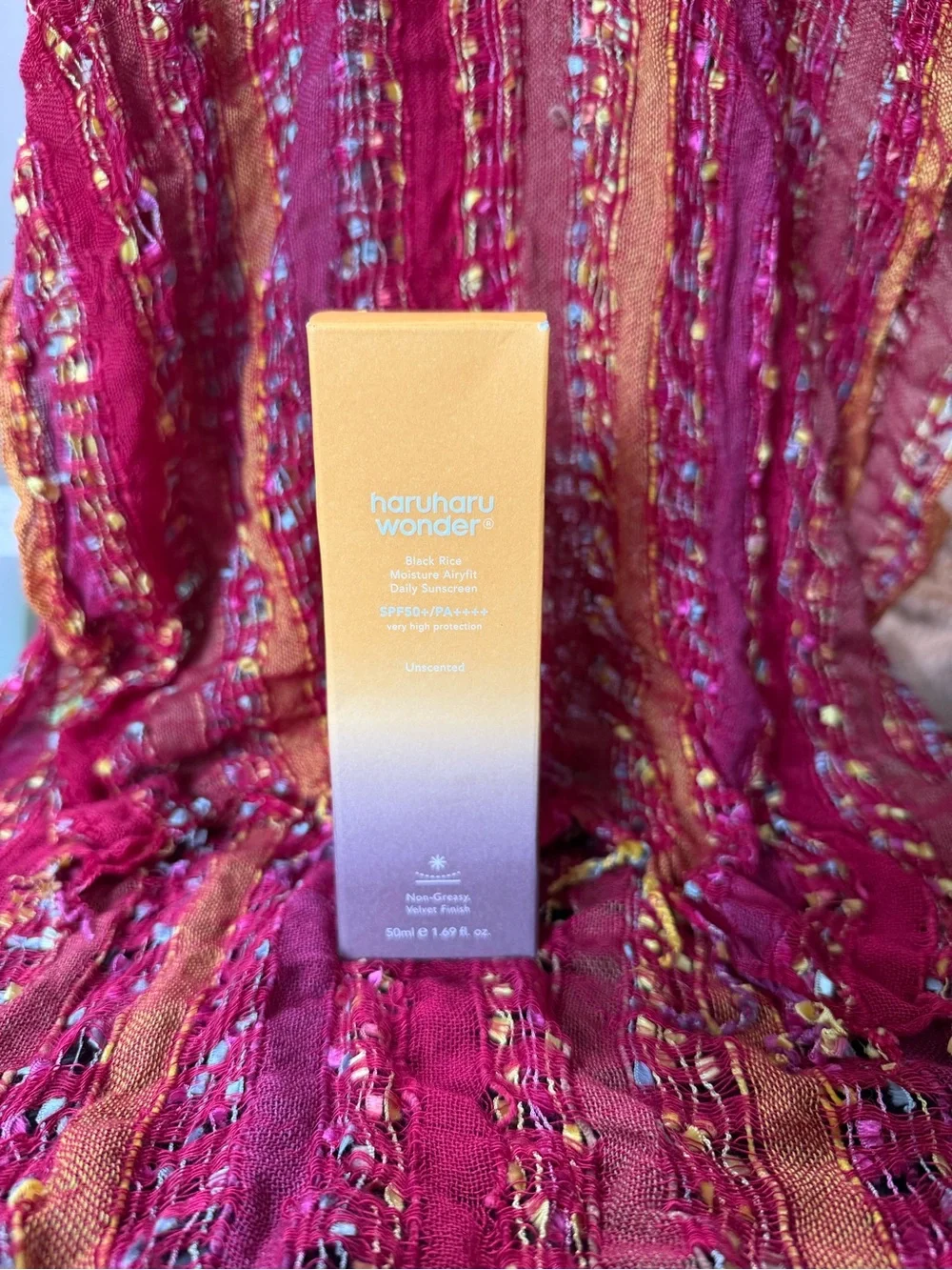 haruharu wonder - Black Rice Moisture Airyfit Sunscreen SPF 50+ PA++++